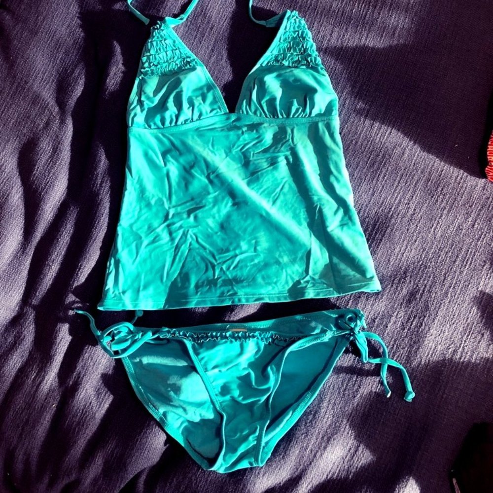 Turquoise Tankini